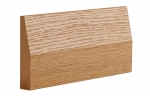 Deanta Half Splayed (Chamfered) Oak Architrave Set 90mm (pre-finished)